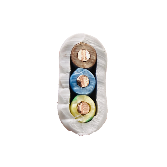 Przewód kabel instalacyjny YDYp 3x1,5 EL Instal NP750 3 x 1,5mm szary Dca krążek 100m