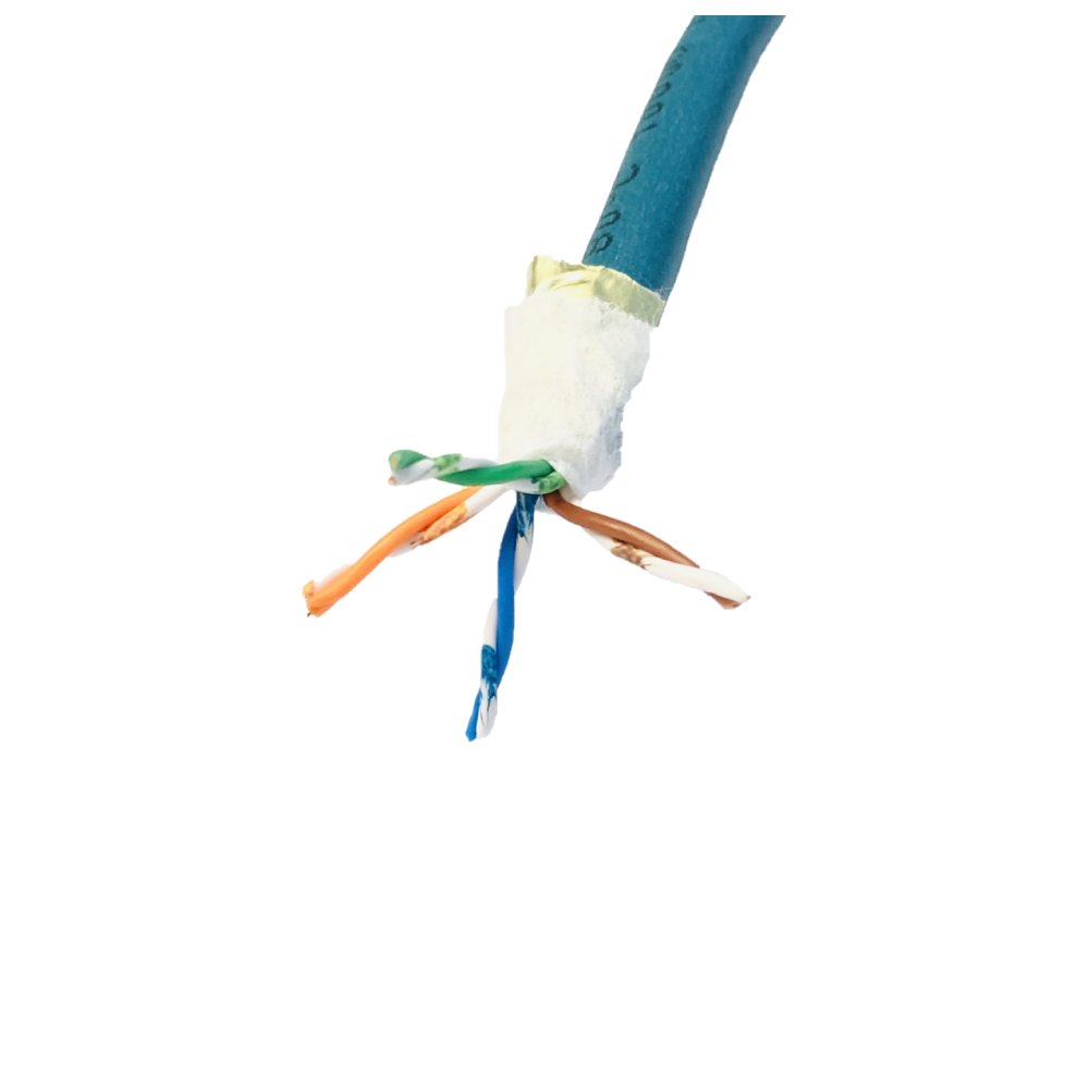 Przewód sieciowy ETHERLINE PUR Cat.5e, 1m, AWG24/1 – Skrętka przemysłowa