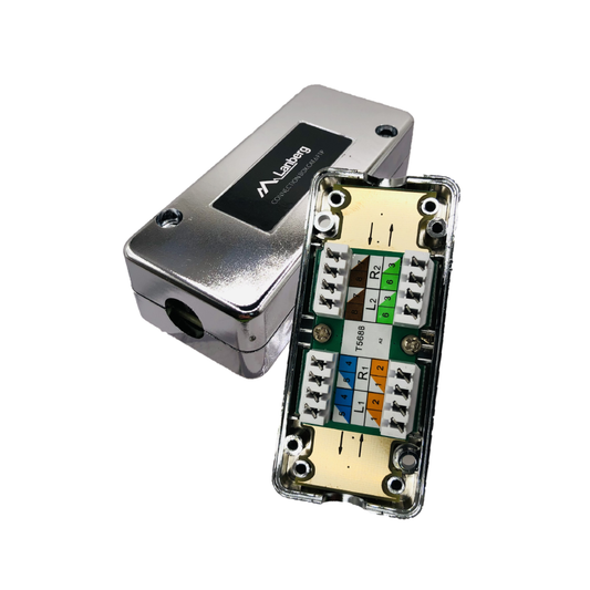 Lanberg łącznik sieciowy LSA – Kat.5e / Kat.6 – UTP / FTP