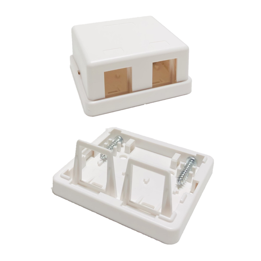 Obudowa natynkowa na moduły Keystone Snap-In – 1 / 2 / 4 / 6 / 8 portów