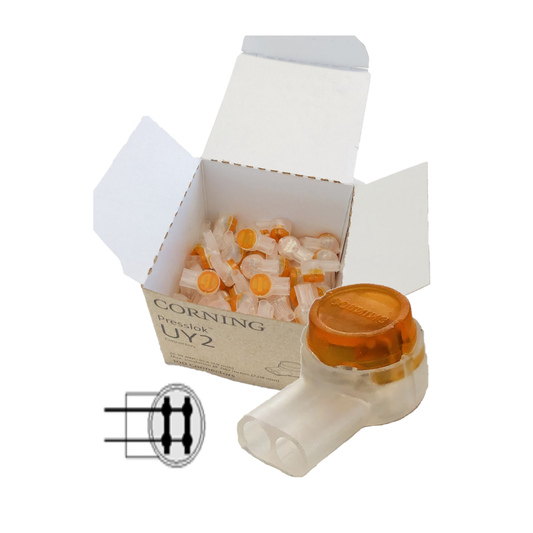 Żelowane złączki presslok AWG 19-26 szybkozłączki UY2 UR2 UB2A 0,4-0,9 mm, 100 sztuk