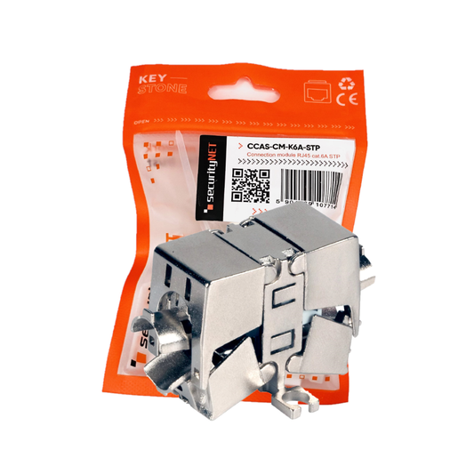 Łącznik modularny mufa kabla sieciowego RJ45 Kat.6A STP AWG 22-26 beznarzędziowy