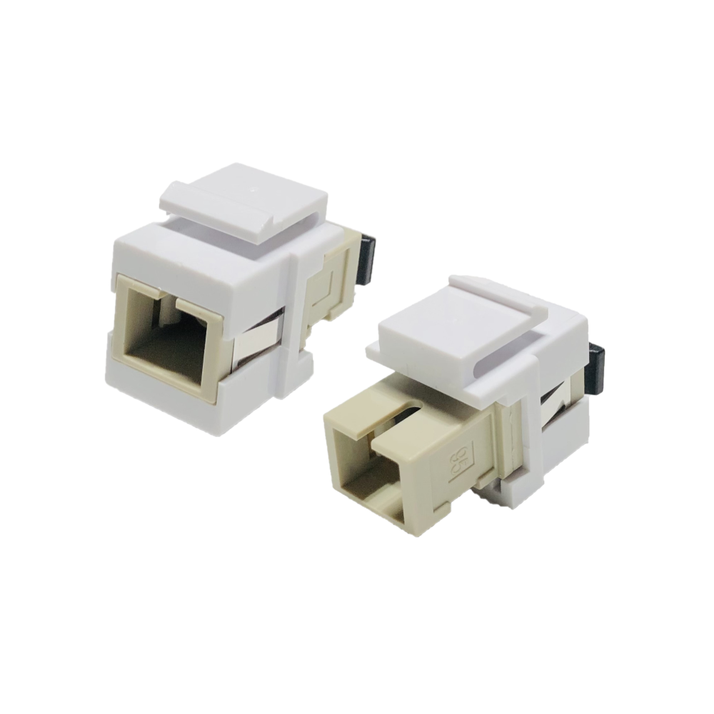 Moduł Keystone SC Simplex – Adapter Światłowodowy do Paneli i Puszek