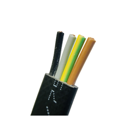 Przewód dźwigowy płaski H07VVH6-F 750V – 4x1.5 / 2.5 / 4 mm² – do suwnic i wind – na metry