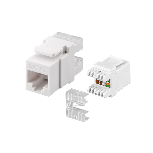 Moduł Keystone RJ45 Kat.5e UTP – Beznarzędziowy Adapter Sieciowy