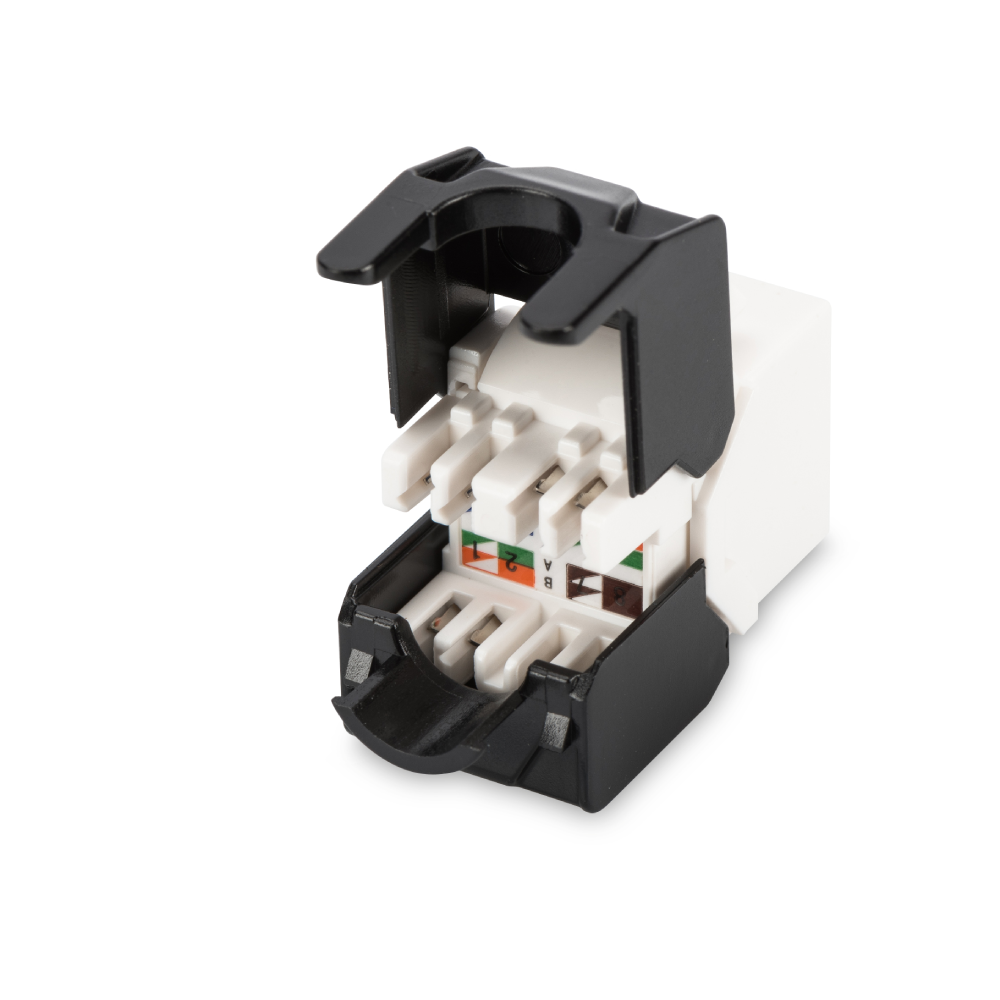 Moduł Keystone RJ45 kat.6A UTP / FTP beznarzędziowy | DIGITUS