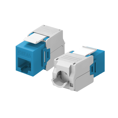 Moduł Keystone RJ45 Kat.6A UTP Beznarzędziowy – Gniazdo Sieciowe LAN kolory