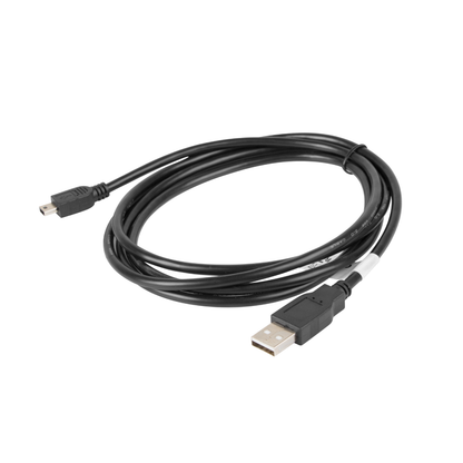 Kabel USB 2.0 miniUSB (mini-M do USB-A M) 1.8m czarny – Lanberg