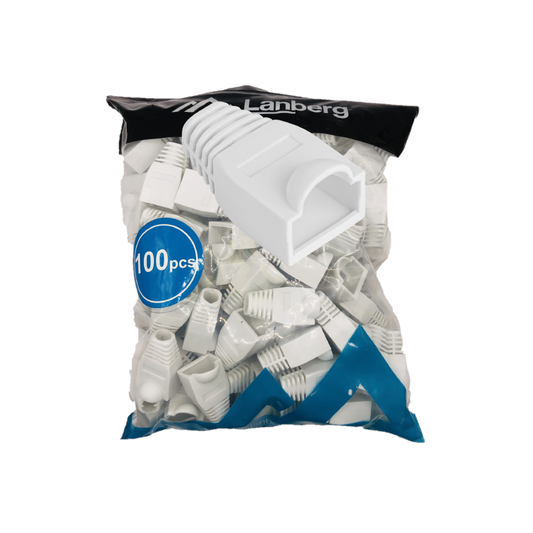 Lanberg Osłony wtyków RJ45 – 100 szt. (różne kolory)