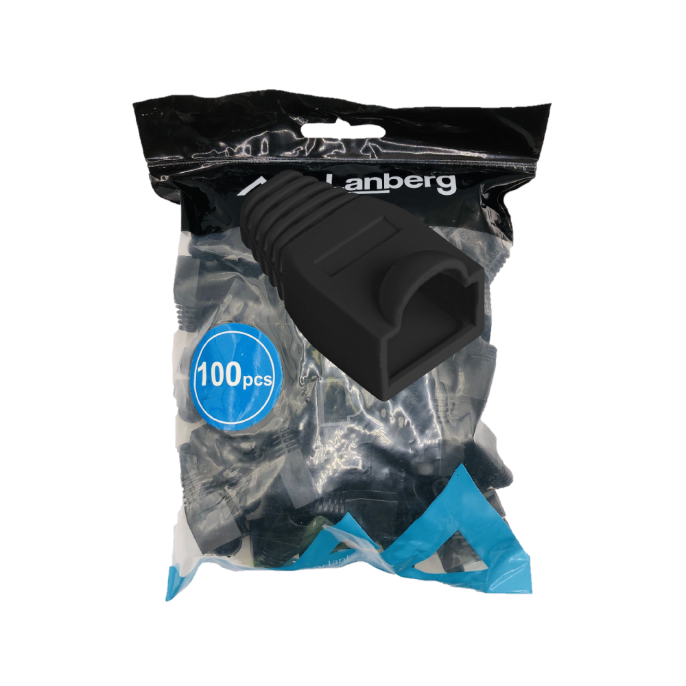 Lanberg Osłony wtyków RJ45 – 100 szt. (różne kolory)