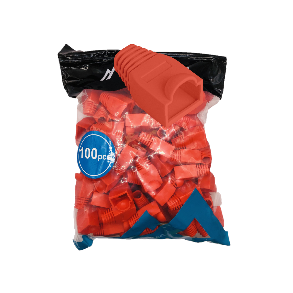 Lanberg Osłony wtyków RJ45 – 100 szt. (różne kolory)