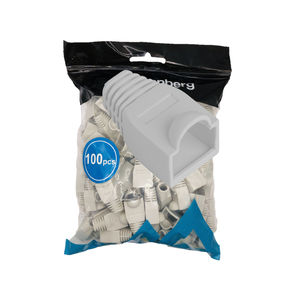 Lanberg Osłony wtyków RJ45 – 100 szt. (różne kolory)