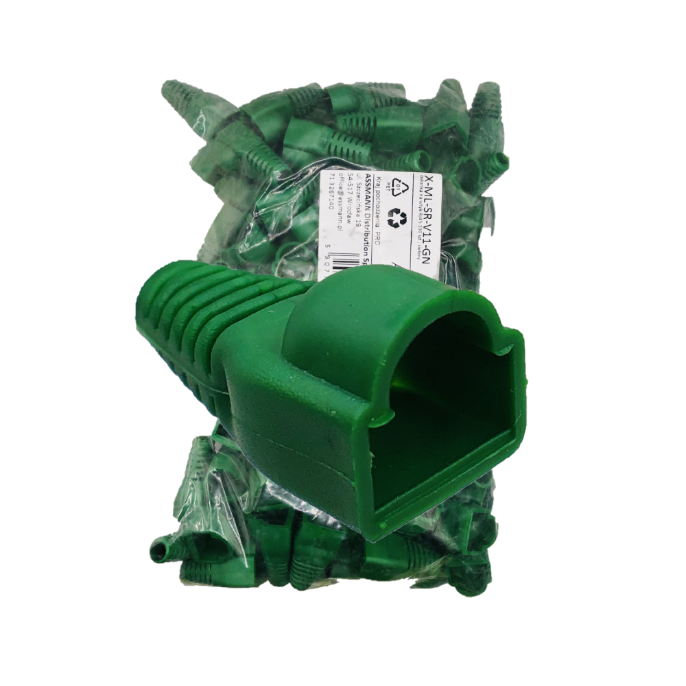 Assmann Osłony wtyków RJ45 – 100 szt. (kolor do wyboru)