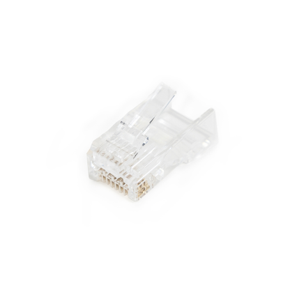 Zestaw 5x Wtyk RJ45 z osłonką – kat.6, UTP / FTP, AWG 26–24