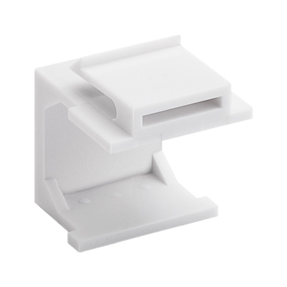 Zaślepki Keystone do paneli – Biały komplet 4 szt. | Moduł osłona RJ45