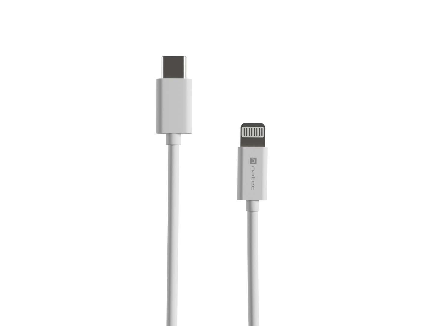 Kabel Lightning – USB-C 2m biały MFi Natec Prati kabel do iPhone
