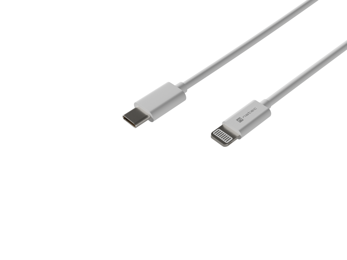 Kabel Lightning – USB-C 2m biały MFi Natec Prati kabel do iPhone