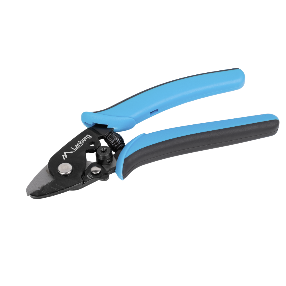 Lanberg 3-otworowy ściągacz izolacji do kabli światłowodowych Stripper FTTH