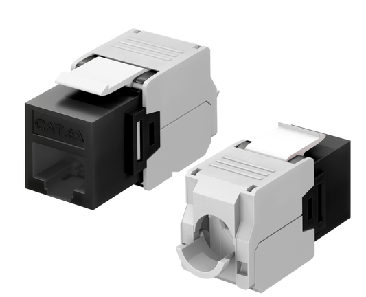 Moduł Keystone RJ45 Kat.6A UTP Beznarzędziowy – Gniazdo Sieciowe LAN kolory