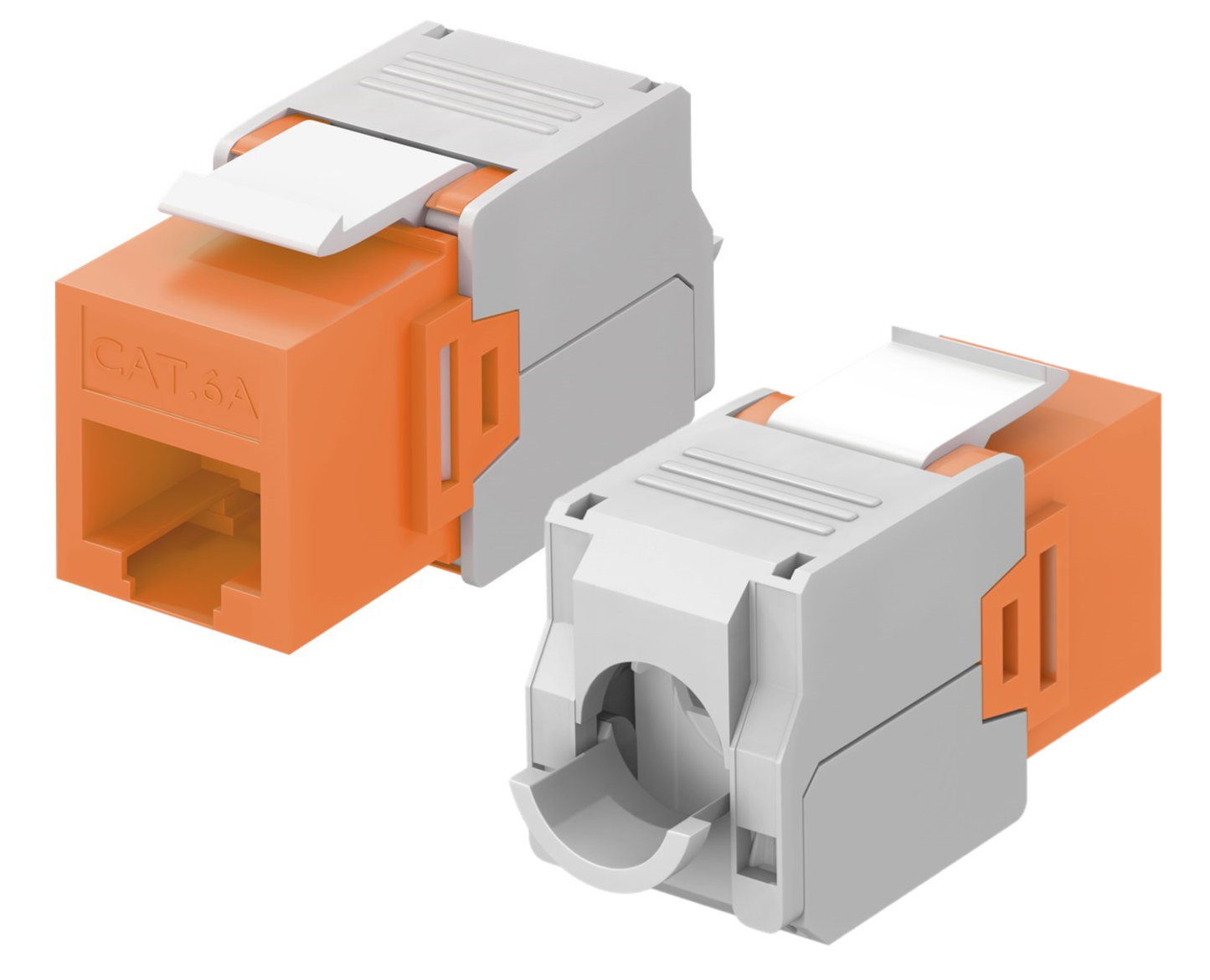 Moduł Keystone RJ45 Kat.6A UTP Beznarzędziowy – Gniazdo Sieciowe LAN kolory