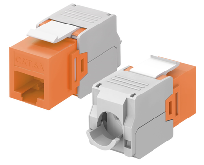 Moduł Keystone RJ45 Kat.6A UTP Beznarzędziowy – Gniazdo Sieciowe LAN kolory
