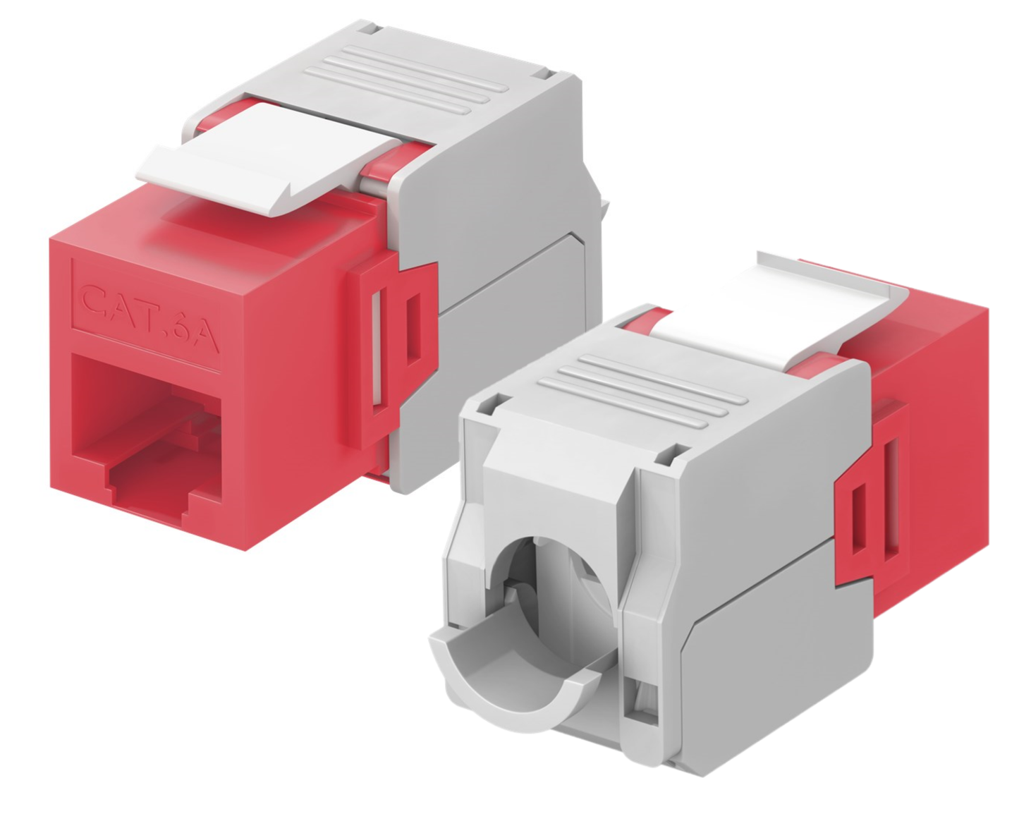 Moduł Keystone RJ45 Kat.6A UTP Beznarzędziowy – Gniazdo Sieciowe LAN kolory