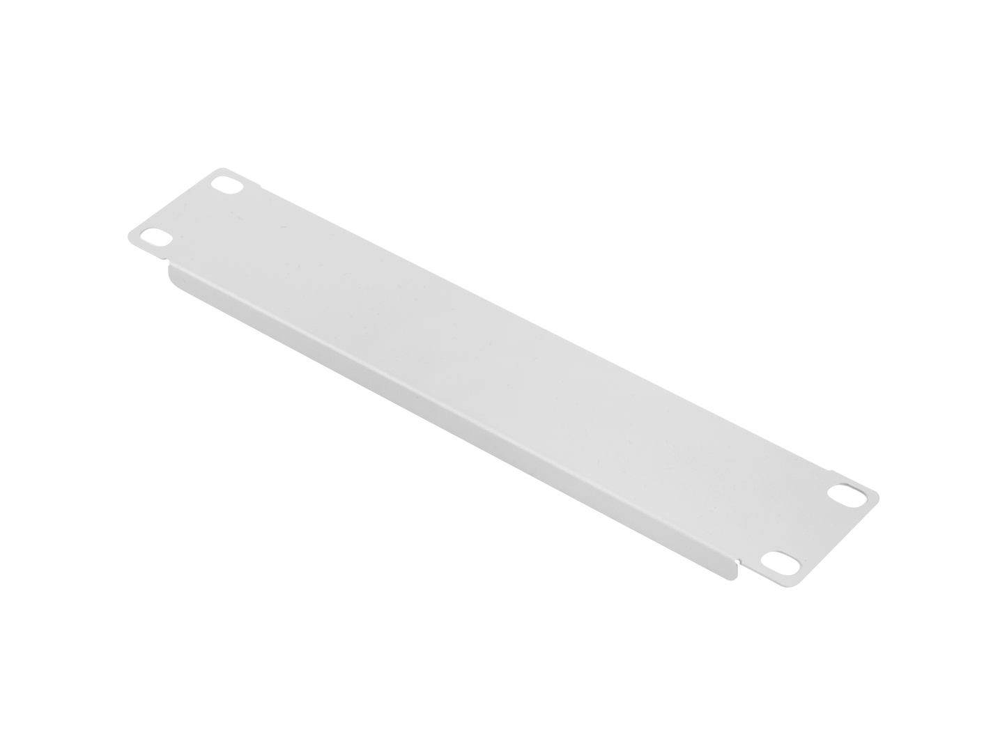 Zaślepka do szaf RACK 10" 1U metalowa czarna / szara